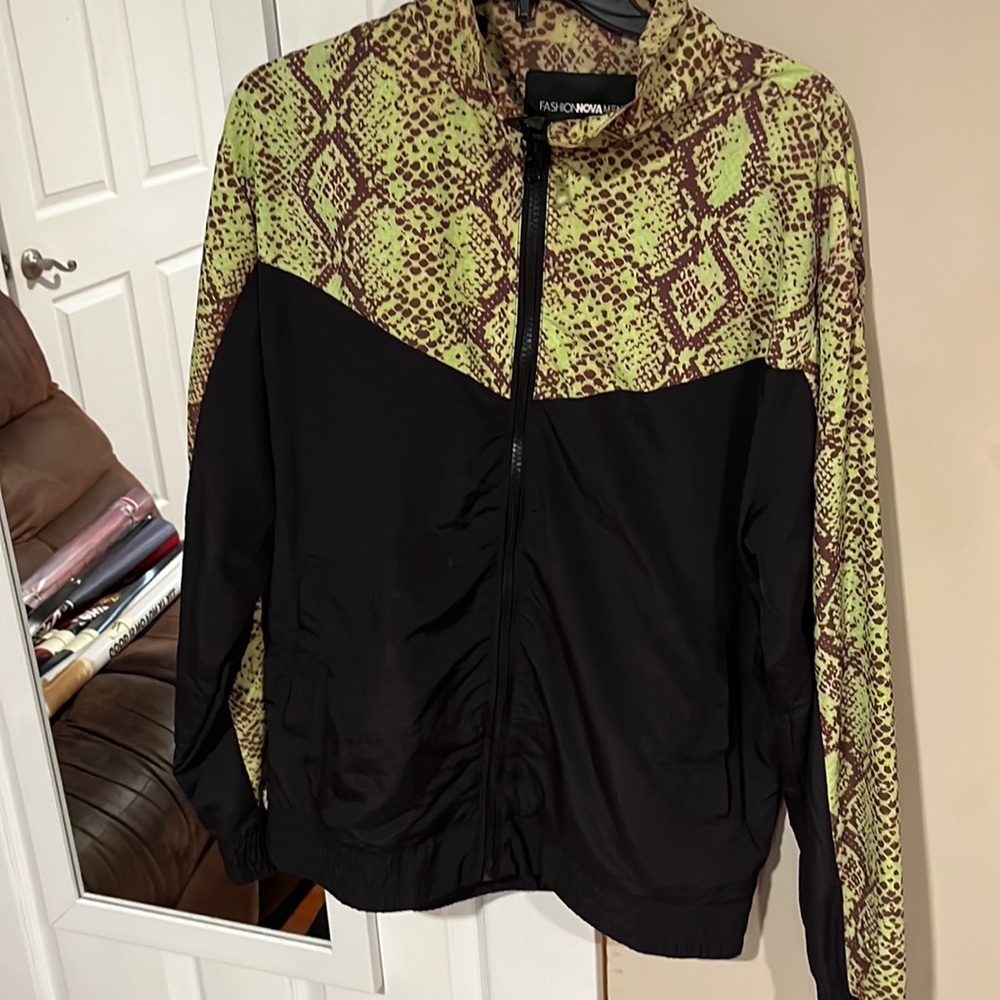 Fashion Nova Mens Windbreaker
